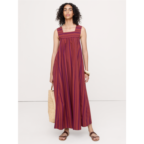 Bananarepublic Cotton Square-Neck Dress