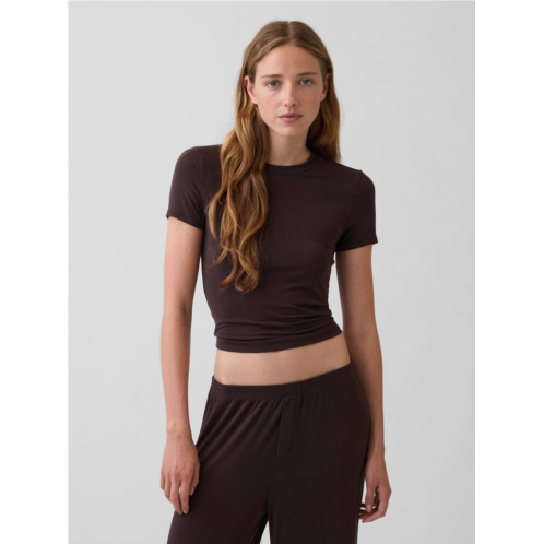 Gap SoftMade Modal Rib PJ T-Shirt