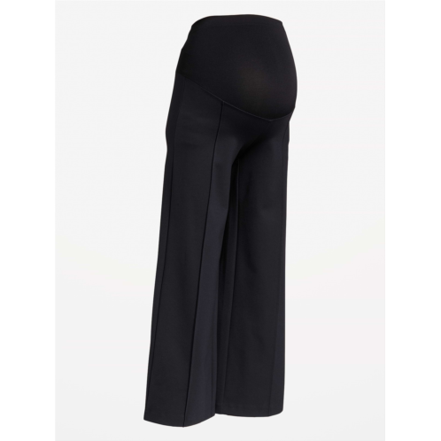 OldNavy Maternity Full-Panel Stevie Wide-Leg Pants