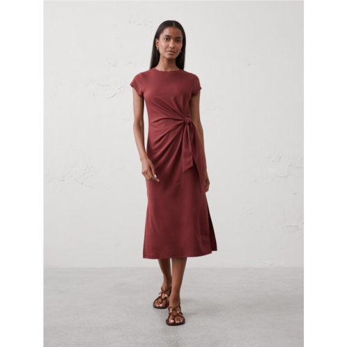 bananarepublic Side-Tie Knit Midi Dress