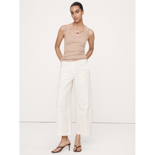 Bananarepublic Ribbed Scoop-Neck Tank