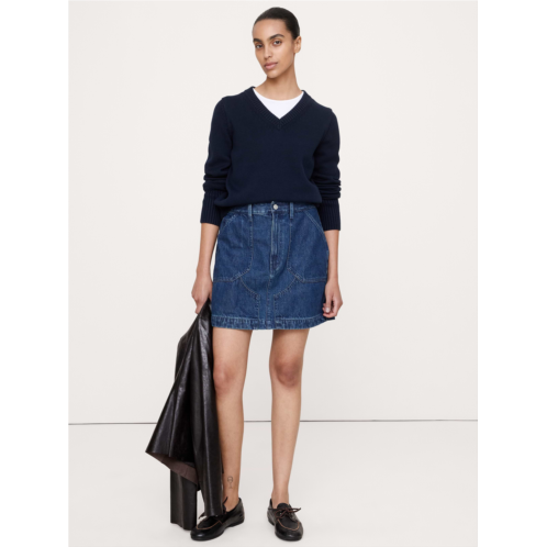 Bananarepublic Denim Mini Skirt