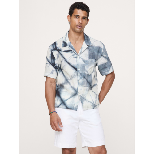 Bananarepublic Standard-Fit Linen Resort Shirt