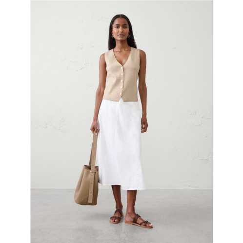 bananarepublic V-Neck Button Sweater