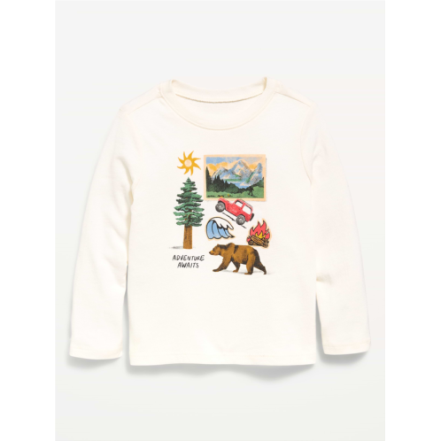 OldNavy Long-Sleeve Graphic T-Shirt for Toddler Girls