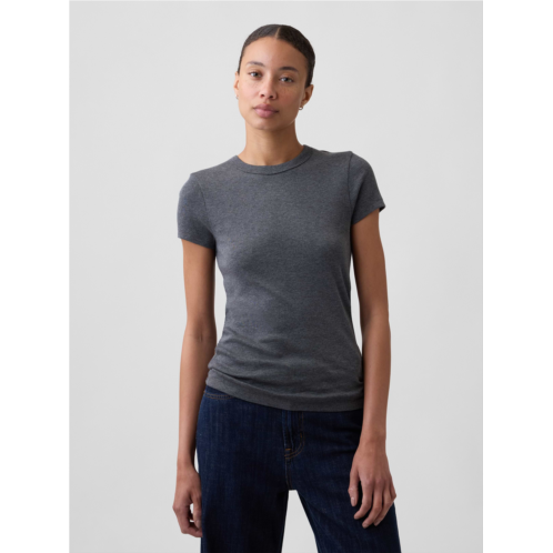 Gap Ribbed Crewneck T-Shirt
