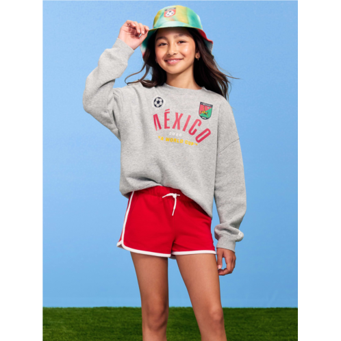 OldNavy FIFA World Cup 26 Mexico Oversized Tunic Sweatshirt for Girls