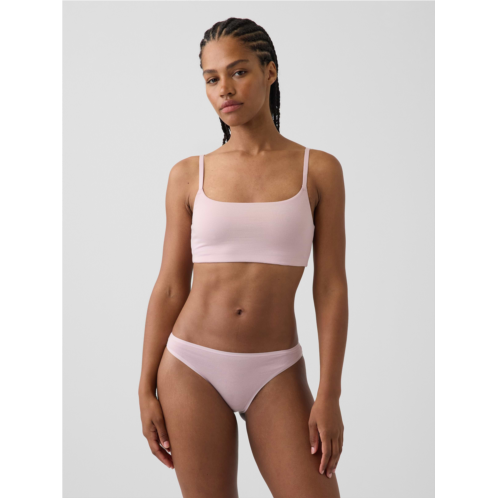 Gap SoftMade Organic Stretch Cotton Scoop Bralette