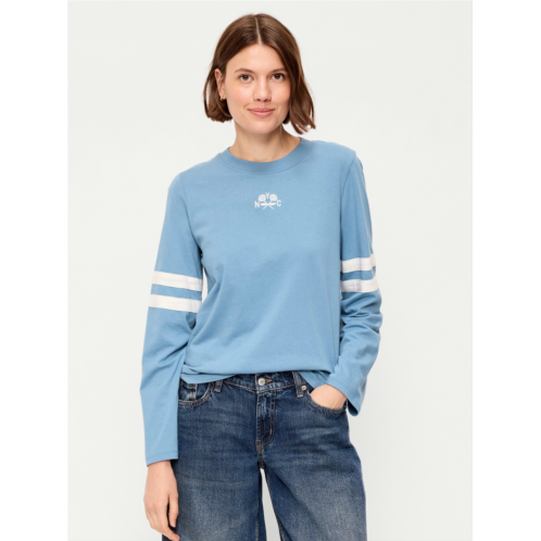 OldNavy EveryWear Long-Sleeve Graphic T-Shirt