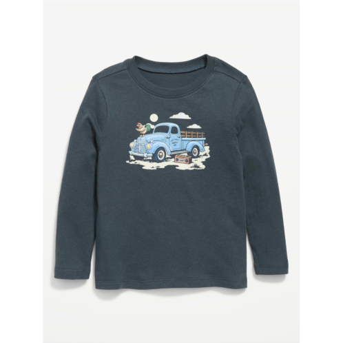 OldNavy Long-Sleeve Graphic T-Shirt for Toddler Girls
