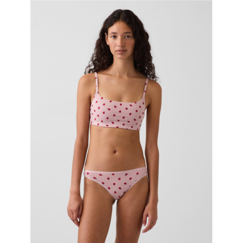 Gap SoftMade Organic Stretch Cotton Scoop Bralette