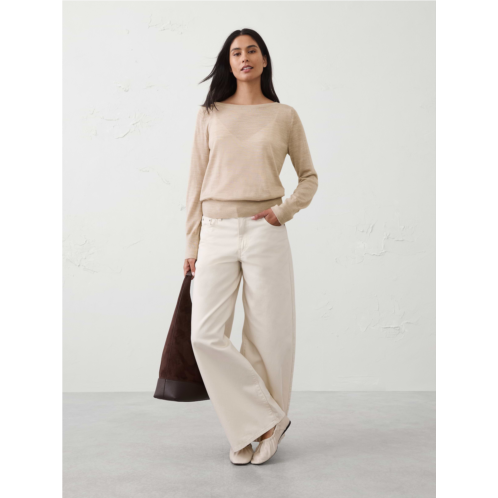 bananarepublic Merino Wool Boatneck Sweater