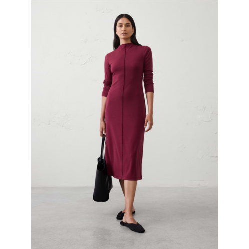 bananarepublic Cozy Ribbed Knit Midi Dress