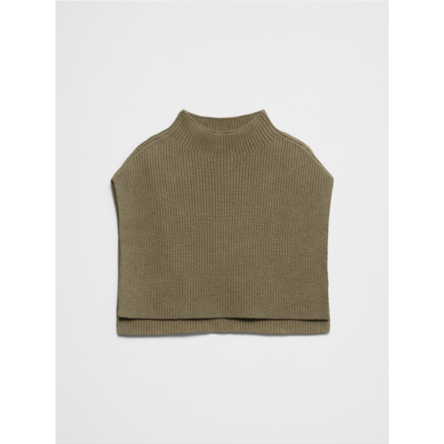 bananarepublic Mock-Neck Sweater Bib