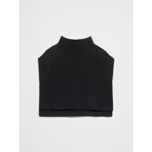 bananarepublic Mock-Neck Sweater Bib