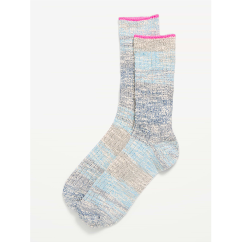 OldNavy Slouchy Textured Crew Socks for Women
