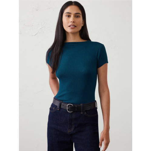 bananarepublic Soft Luxe Ribbed T-Shirt
