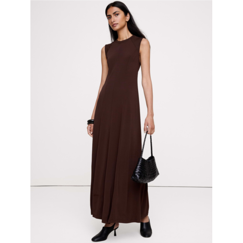 Bananarepublic Matte Jersey Paneled Maxi Dress