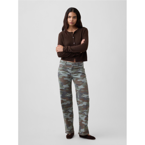 Gap Low Rise Print 90s Loose Jeans
