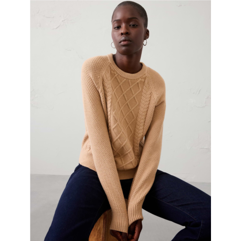 bananarepublic Perfectly Soft Cable Sweater