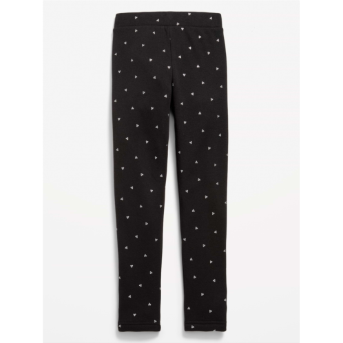 OldNavy High-Waisted Full-Length Fleece Leggings for Girls