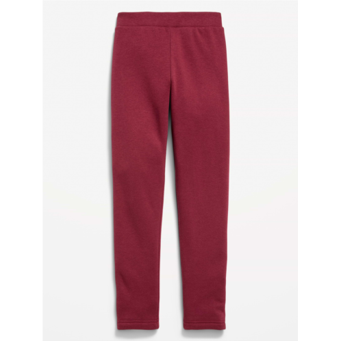 OldNavy High-Waisted Full-Length Fleece Leggings for Girls