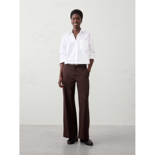 bananarepublic Cotton Cropped Shirt