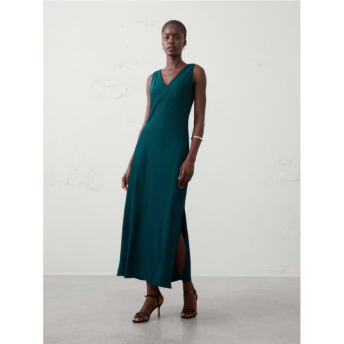 bananarepublic Bias-Side Slit Maxi Dress