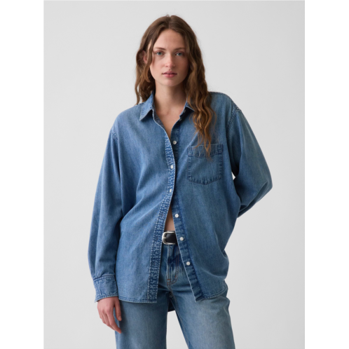 Gap Denim Big Shirt