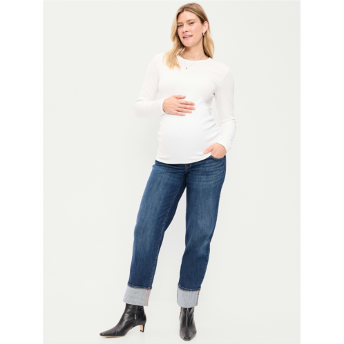 OldNavy Maternity Full-Panel OG Loose Jeans