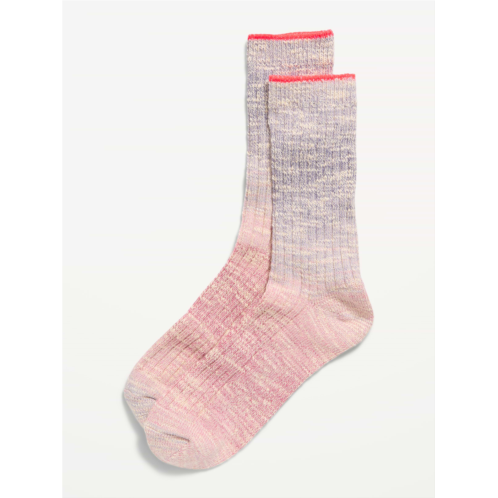 OldNavy Slouchy Textured Crew Socks for Women