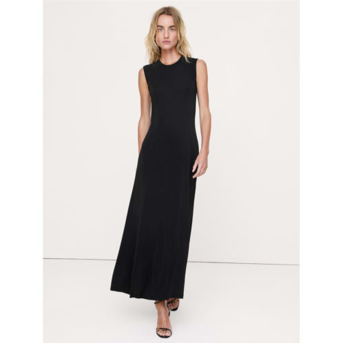 Bananarepublic Matte Jersey Paneled Maxi Dress