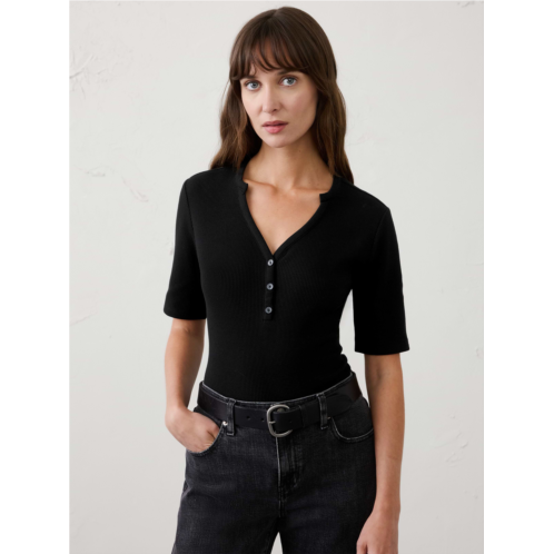 bananarepublic Waffle Knit Henley
