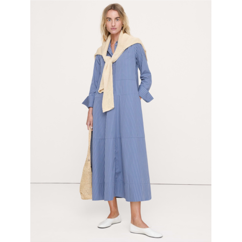 Bananarepublic Cotton Trapeze Shirt Dress