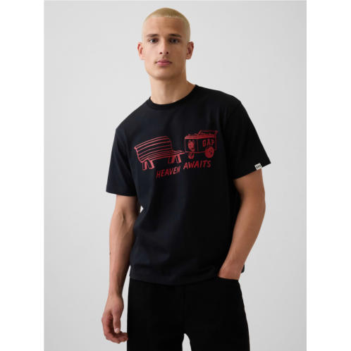 Gap Adult Los Tacos No. 1 Relaxed Graphic T-Shirt