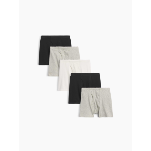 Gap Kids Organic Stretch Cotton Solid Boxer Briefs (5-Pack)
