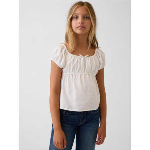 Gap Kids Puff-Sleeve Top