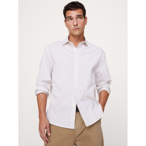 Bananarepublic Relaxed-Fit Plaid Seersucker Shirt