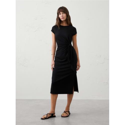 bananarepublic Side-Tie Knit Midi Dress