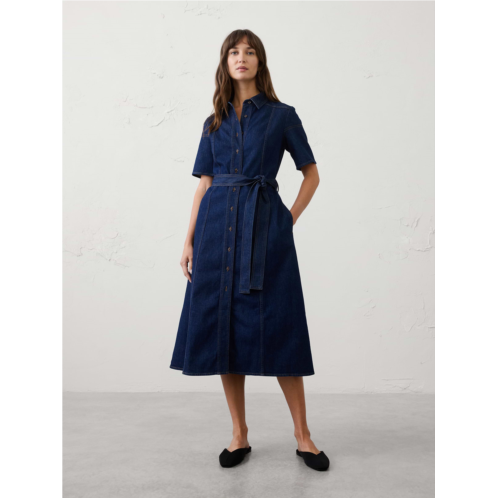 bananarepublic Denim Midi Shirtdress
