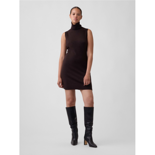 Gap CashSoft Mockneck Mini Dress