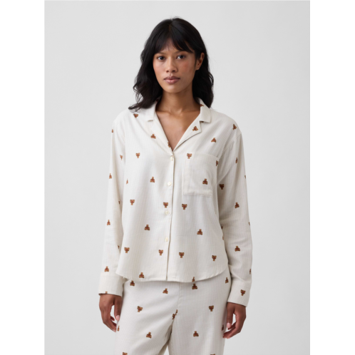 Gap Flannel PJ Shirt
