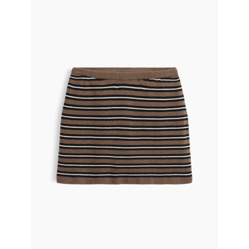 Gap 100% Cotton Stripe Mini Sweater Skort
