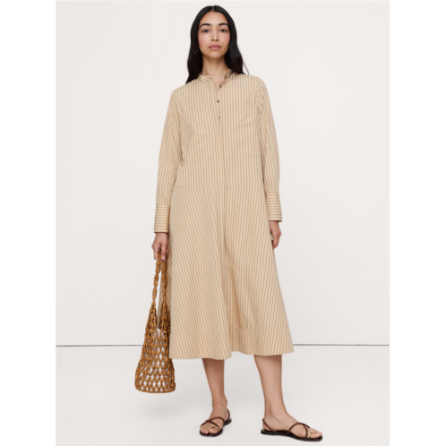 Bananarepublic Cotton Trapeze Shirt Dress