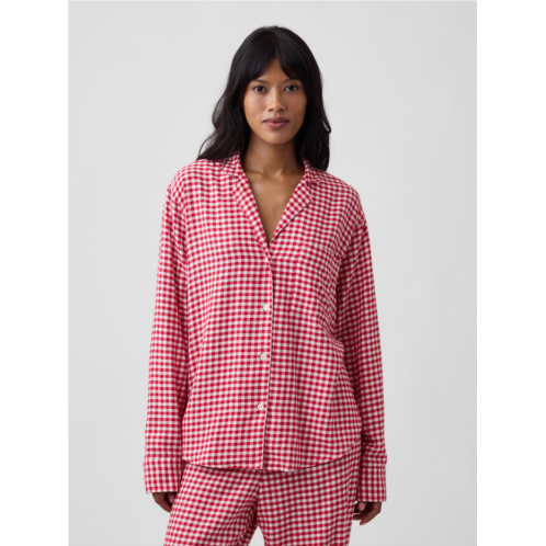 Gap Flannel PJ Shirt
