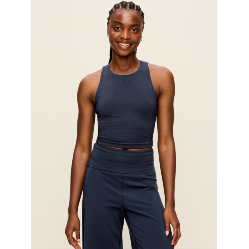 OldNavy Light Support PowerChill High-Neck Racerback Sports Bra