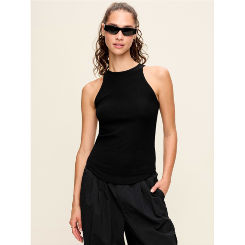 OldNavy CloudLite High-Neck Racerback Tank Top