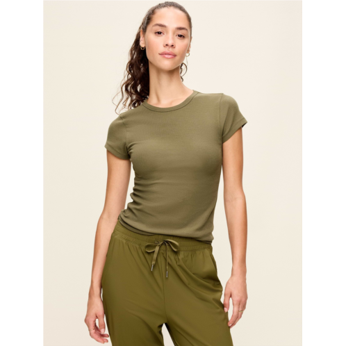 OldNavy CloudLite Crew-Neck Ribbed T-Shirt