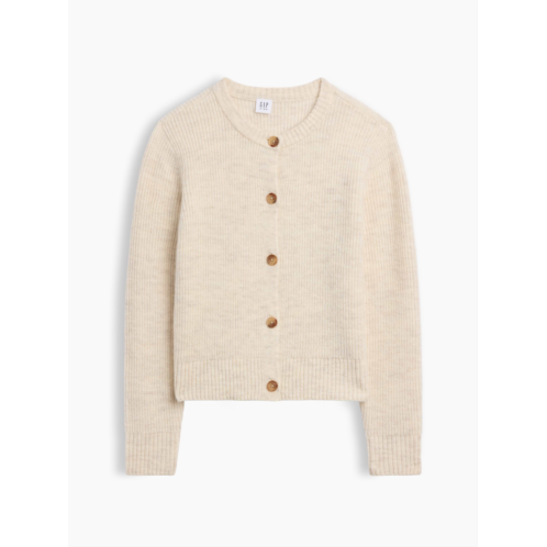 Gap Kids Relaxed Shaker-Stitch Cardigan