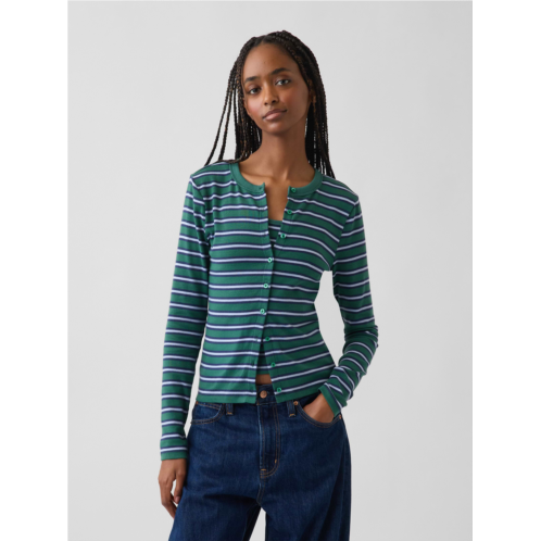 Gap Modern Crewneck Cardigan